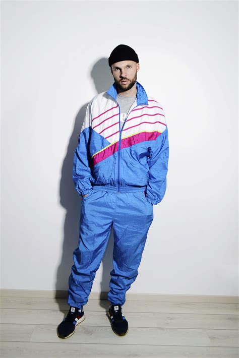 80s vintage tracksuit.